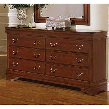 Traditional Dresser with 8 Drawers